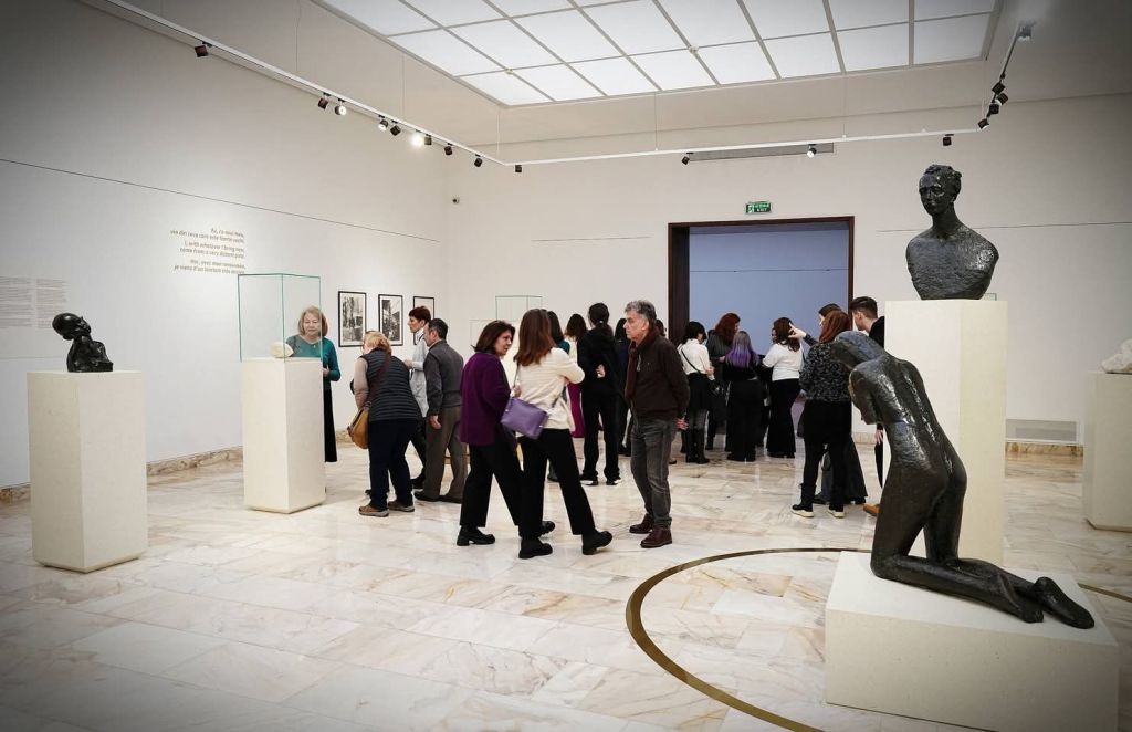 Ziua marelui sculptor Constantin Brâncuși sărbătorită astăzi la Muzeul Național de Artă al României. Galeria de Artă Românească Modernă